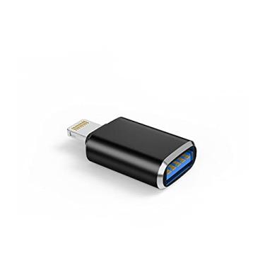 Imagem de zoyuzan Compatível com adaptador Lightning macho para USB 3.0 fêmea, cabo OTG compatível com iPhone 11 12pro max mini Xr X xs 8 7 se Plus iPad Air, câmera, leitor de cartão, pen drive, mouse, teclado