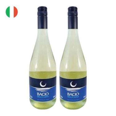 Imagem de Kit 2 Vinhos Bacio Della Luna Piemonte Frisante Branco Itália 750ml - 