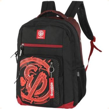 Imagem de Mochila Enaldinho 26 Litros VERMELHO 46cm By Up4you REF. MS49455UP