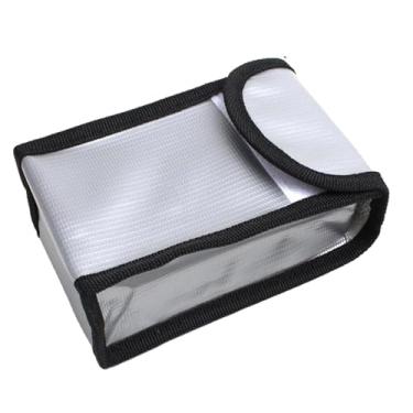 Imagem de de armazenamento de bateria à prova de fogo, de armazenamento de bateria - de carregamento resistente ao desgaste, organizador portátil para viagens