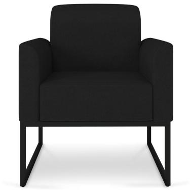 Imagem de Poltrona Linho Preto - Gran Belo