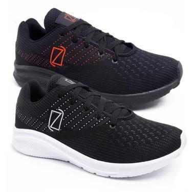 Imagem de Kit 2 Tênis Masculino Para Corrida e Caminhada Solado Macio Confortável-Masculino