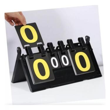 Imagem de Placar Esportivo Marcador Manual Dobrável Contador De Pontos-Unissex