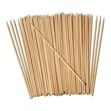 Imagem de 50 Palito De Bambu Espeto Para Churrasco 18Cm  1Pct 