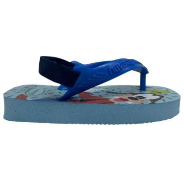 Imagem de Chinelo havaianas tira elástica ref:70102550 menino, Azul, Azul brilha