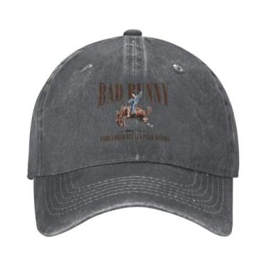 Imagem de Boné De Beisebol Unissex Ajustável Retrô Desgastado Lavado Para Verão,