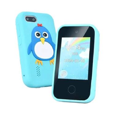 Imagem de Brinquedo De Smartphone Com Tela Sensível Ao Toque Para Crianças, Repr