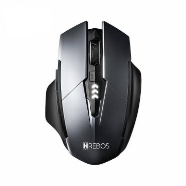 Imagem de Mouse Wireless Recarregável Hrebos If-263 Easy Gaming Preto