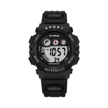 Imagem de Relógio Digital LED À Prova d'Água Para Crianças, Luxuoso E Esportivo,
