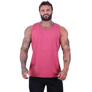 Imagem de Regata Clássica Masculina MXD Conceito Lisa Sem Estampas Multicoloridas-Masculino