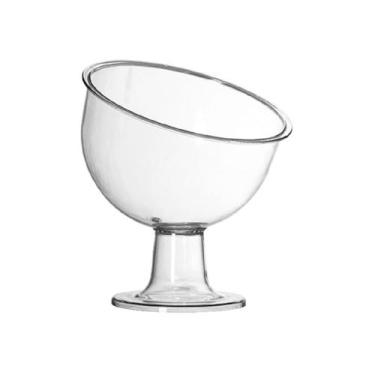 Imagem de Taça Inclinada Doceira Boca Torta com Pedestal Media 1000ml - Três Tri