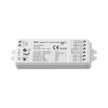 Imagem de Controlador De Luz LED RGB CCT RGBW RGBCCT Tuya Zigbee 5 Em 1 Smart Li