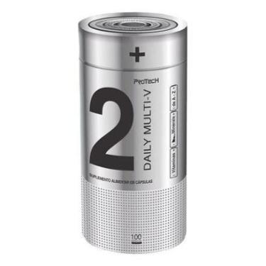 Imagem de Multivitamínico Polivitaminico Daily Multiv Protech Vitaminas E Minerais-Unissex