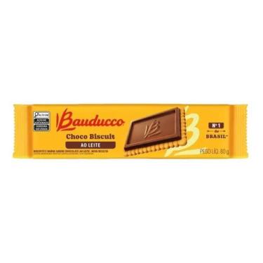 Imagem de Biscoito Com Chocolate Ao Leite Choco Biscuit Bauducco 80g