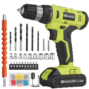 Imagem de Furadeira sem fio FADAKWALT 20V Electric Power 30N.m Torque