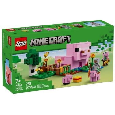 Imagem de Lego Minecraft - A Casa Do Porquinho - 238 Peças - 21268