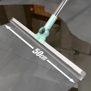Imagem de Rodo de Silicone para Limpeza Rodo Vassoura Mágica para Pisos e Vidros em Aço Inoxidáve...