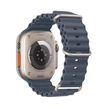 Imagem de Pulseira De Silicone Ocean Para Apple Watch Ultra 49mm 45mm 46mm 42mm 