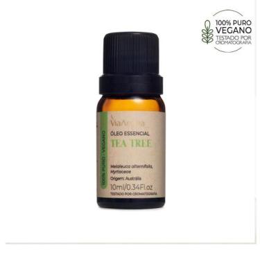 Imagem de Óleo Essencial Tea Tree (Melaleuca) Via Aroma - 10ml - 100% Puro e Nat