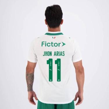 Imagem de Camisa Puma Palmeiras II 2026 11 Jhon Arias, P