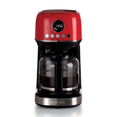 Imagem de Máquina de Café Programável Moderna 220V Ariete Vermelho, 220V