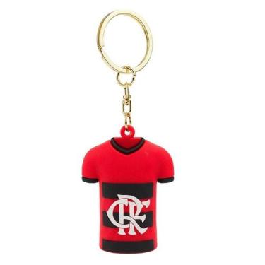 Imagem de Chaveiro pvc camisa time 6cm - flamengo
