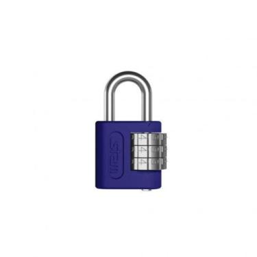 Imagem de Cadeado Com Segredo 25mm - Stam Azul, Azul