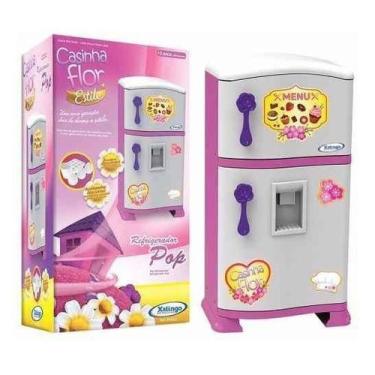 Imagem de Refrigerador infantil Pop Casinha Flor 50 cm - Xalingo