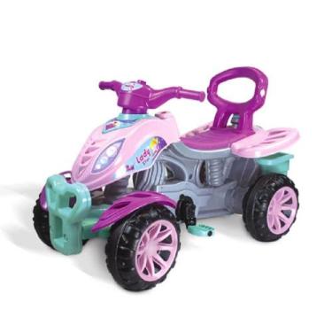 Imagem de Quadriciclo de Passeio e Pedal Lady Star Rosa - Maral