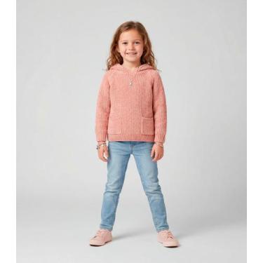 Imagem de Suéter Tricot Infantil Trick Nick Rosa, 6, Rosa
