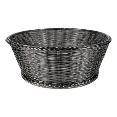 Imagem de Saladeira / Fruteira Trança Fumê de Acrílico K76 - Keita