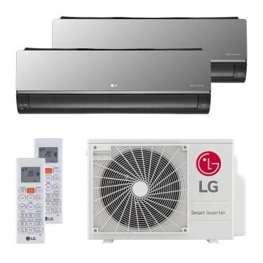 Imagem de Ar-Condicionado Multi Split Inverter 18000 BTUs LG Quente e Frio (2 Ev