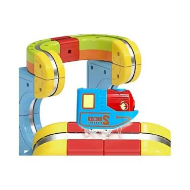 Imagem de Brinquedo Interativo De Trem Elétrico Magnético Antigravidade Com Tril