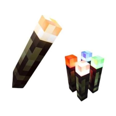 Imagem de Lanterna Noturna LED Multicolorida Recarregável Tipo-C Com Tema De Jog