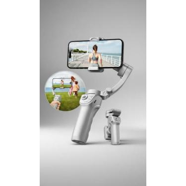 Imagem de Estabilizador Gimbal 3 Eixos Celular Tripé Câmera 360 - Congratulation