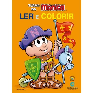 Imagem de Livro - Ler e Colorir Chico Bento