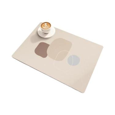 Imagem de Tapete De Secagem De Louça Super Absorvente Antiderrapante Moderno Min