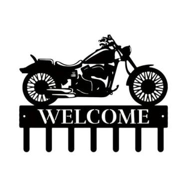 Imagem de Ganchos Decorativos De Metal Para Chaves Em Formato De Carro De Corrid