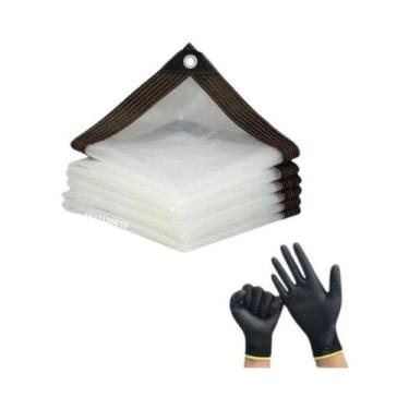 Imagem de Lona Transparente Impermeável E Resistente a Raios UV De Vinil Plástic