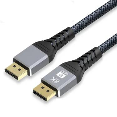 Imagem de Cabo Displayport M + Displayport M, 1.4, HBR 8K, 3M