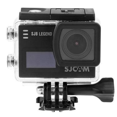 Imagem de Câmera de Ação sjcam SJ6 Legend 16MP HD 2 Telas/Wi-Fi Preto