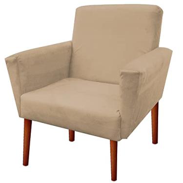 Imagem de Kit poltrona Isabella Capuccino - Aguias Decor Home