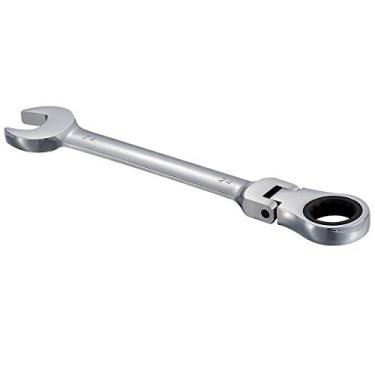 Imagem de KATUR Conjunto de chaves de catraca de 24 mm, chave de catraca flexível, ferramenta métrica de aço cromo vanádio (24 mm)