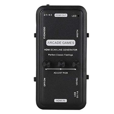 Imagem de Gerador de linha de digitalização HDMI, gerador portátil de leitura de imagem de saída de áudio HDMI para todos os jogos retrô, para jogos de arcade, etc