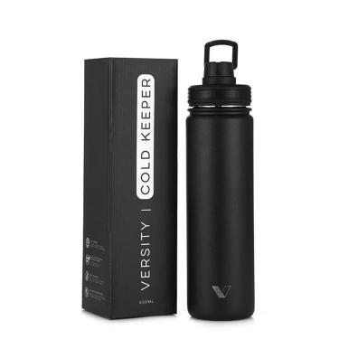 Imagem de Garrafa Térmica Isolada Vácuo Versity Coldkeeper Inox 650Ml