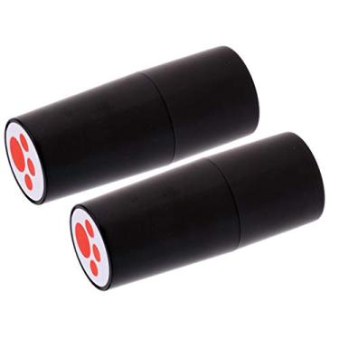 Imagem de LoveinDIY Pacote com 2 carimbo de bola de golfe personalizado marcador de pata vermelha para treinamento