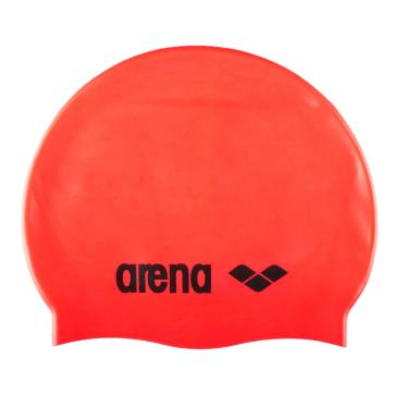 Imagem de arena Touca Classic Silicone Vermelho E Preto Tam Único