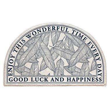 Imagem de SHENGANG Tapete de banheiro Microfibra Banheira Piso Lateral Antiderrapante Tapetes de entrada de banheiro Tapetes para animais de estimação Capacho para chuveiro, 19,40x60cm