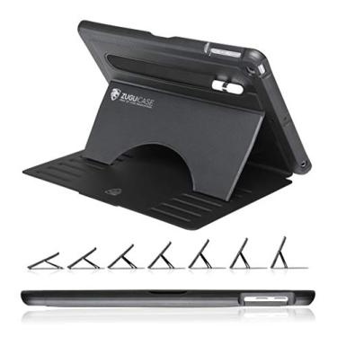 Imagem de ZUGU CASE Capa 9.7 iPad 2018/2017 5ª/6ª geração e iPad Air 1 Prodigy X, muito protetora, mas fina, suporte magnético conveniente, capa hibernar/despertar, A1893, A1954, A1823, A1822, A1474, A1475