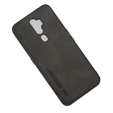 Imagem de Kepuch Silklike Capa para Oppo A9 2020/A5 2020/A11X - Case Placa de Metal Embutida para Oppo A9 2020/A5 2020/A11X - Preto